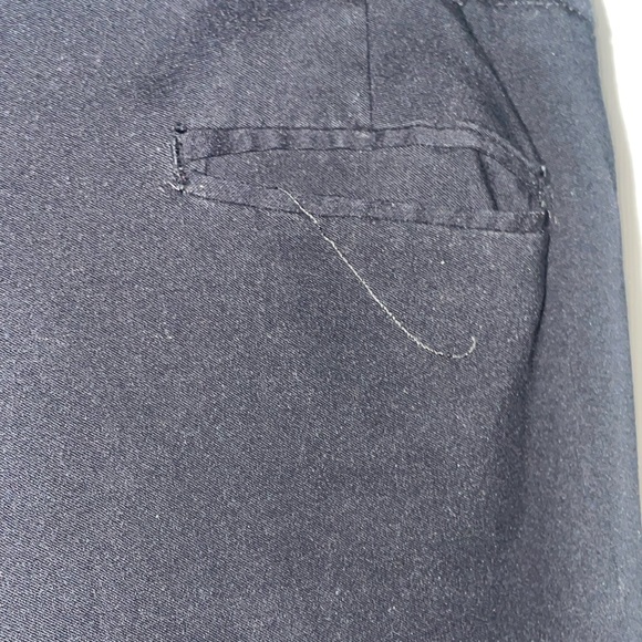 George Petite Black Dress Pants WITH USABLE POCKETS!! - Picture 4 of 10